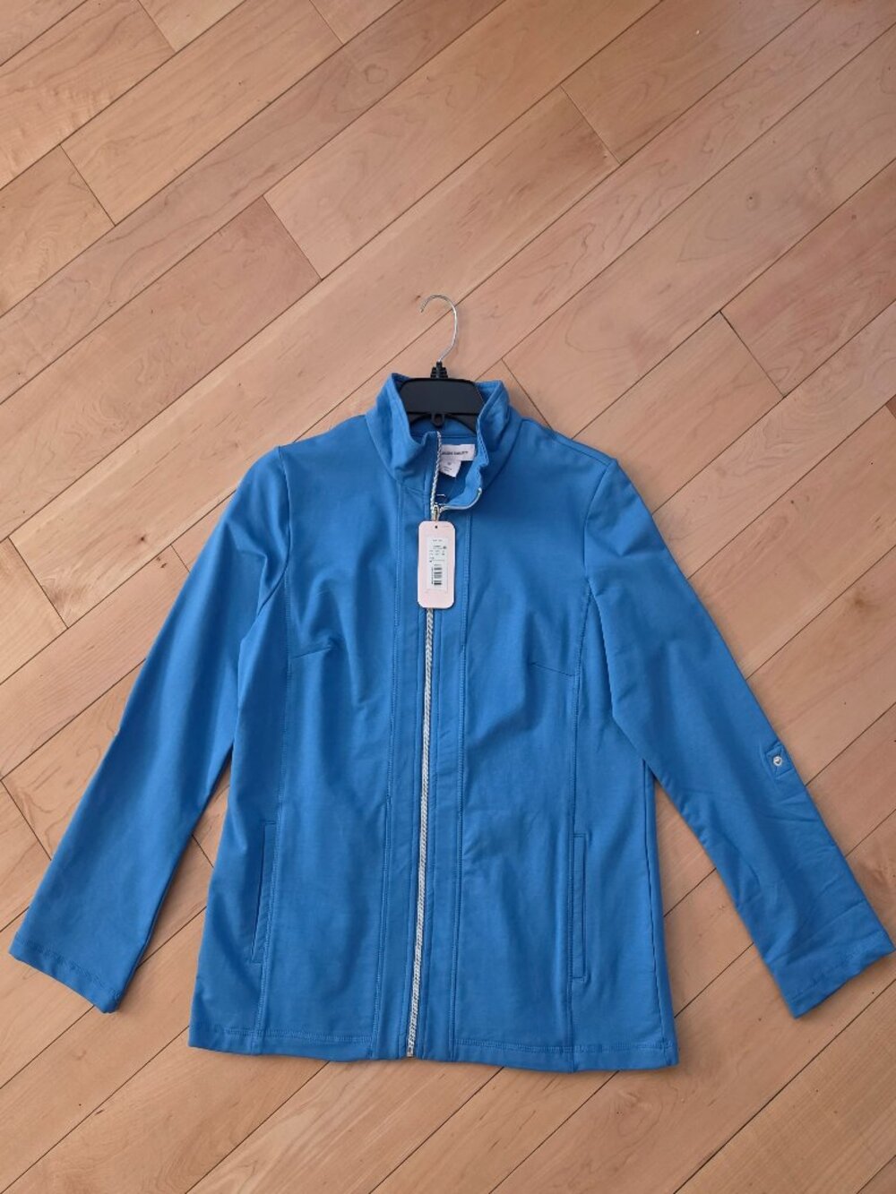 Allison Daley Campanula Jacket Woman Size M Blue